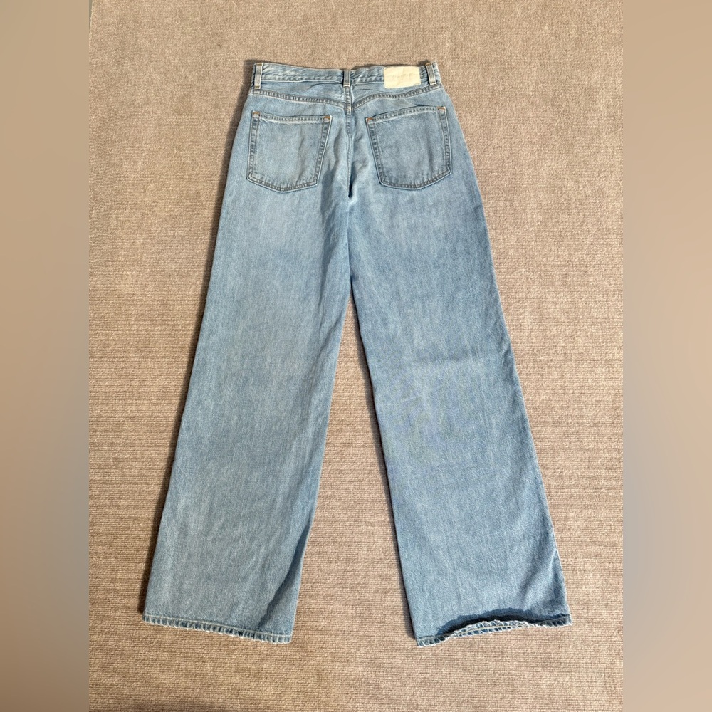 GRLFRND NWOT Lauren Super Loose Wide Leg in Sin City Size 28 Trendy Y2K Relaxed - Picture 12 of 13